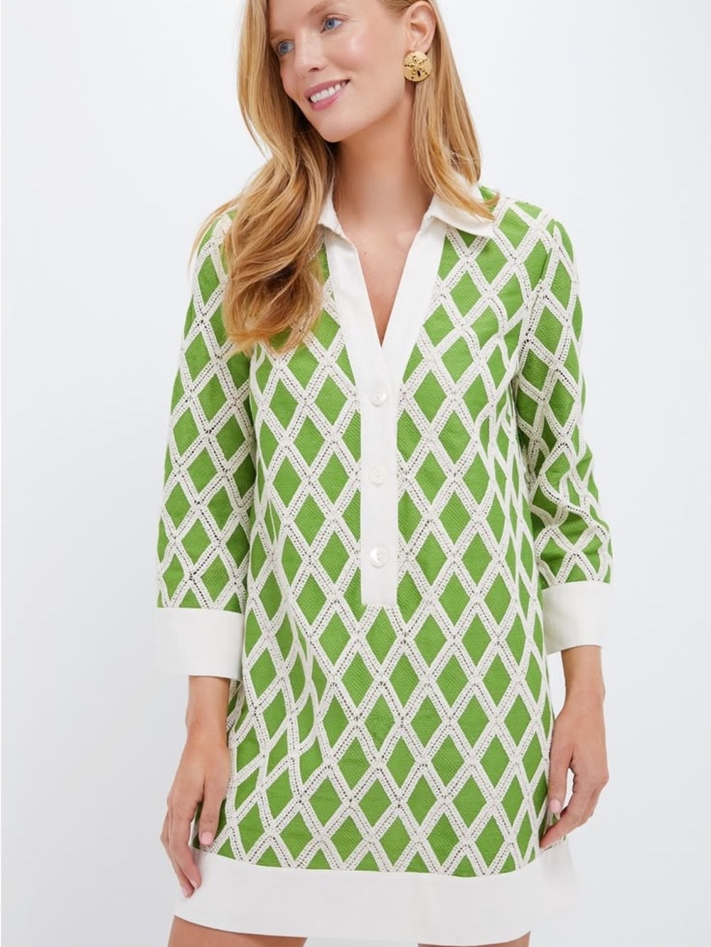 Tuckernuck Collier Green Crochet